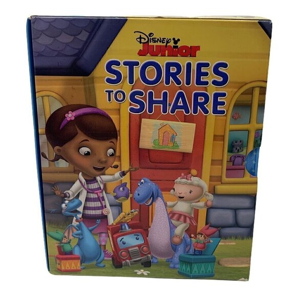 Disney Junior Stories To Share - 12 Book Box Set - Picture 2 of 9